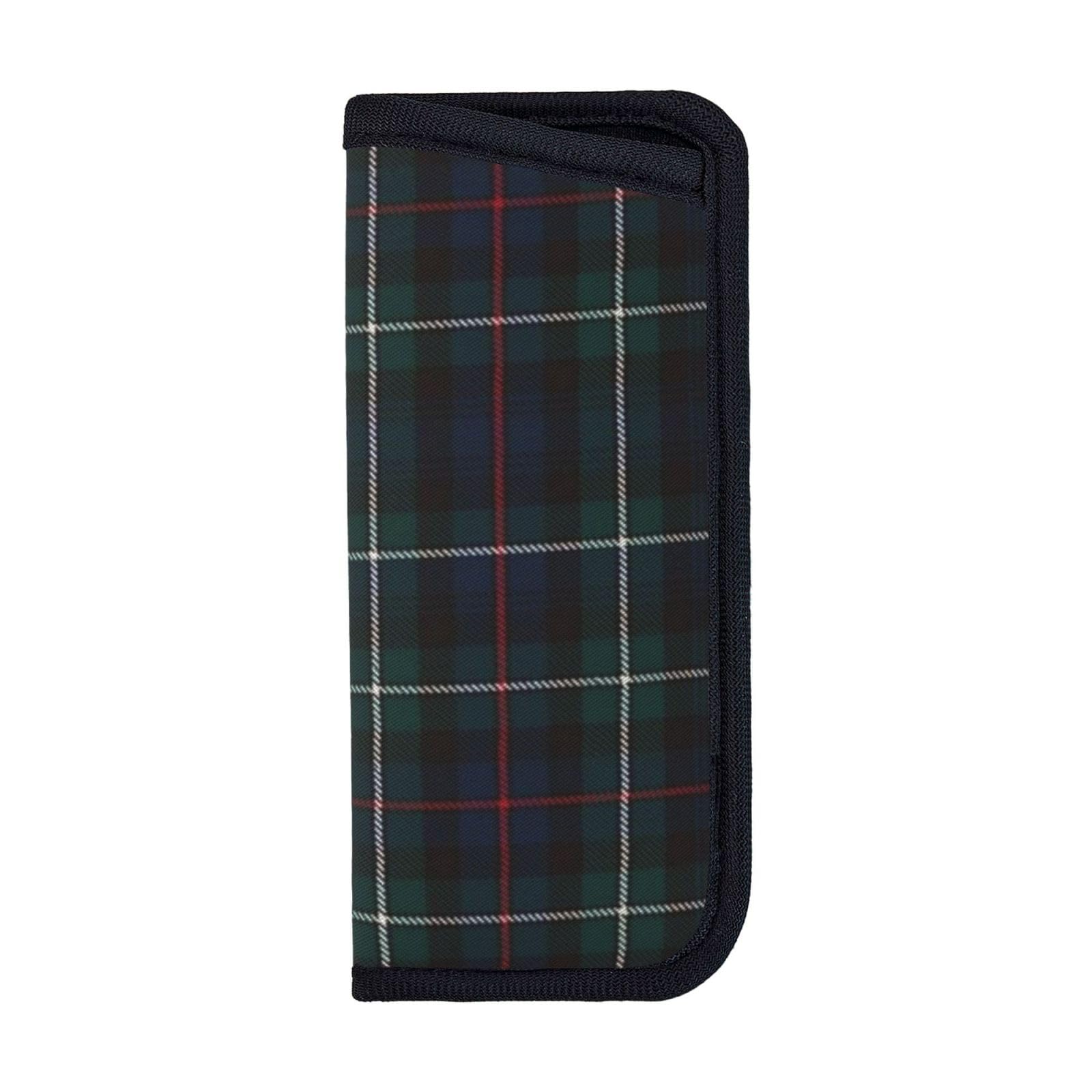 EgoMed Glasses Case,Anti-Scratch Spectacles Sleeve Portable Eyewear Case Sunglasses Case, Mackenzie Tartan Plaid Outl And Er