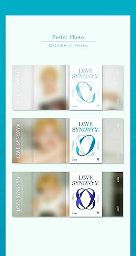 Miniatura 2 de WONHO LOVE SYNONYM#2 RIGHT FOR US Album  VER.1 + VER.2 + VER.3  3 Ver SET 3CD+3 P.Book+3 Card K-POP SEALED+TRACKING CODE