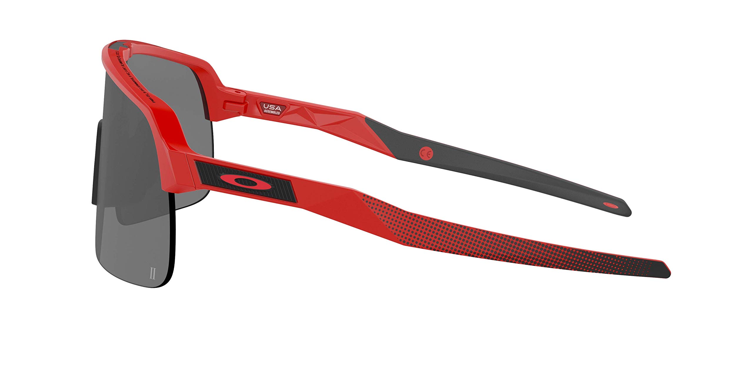 Oakley Occhiali, Rosso, Einheitsgröße Unisex-Adulto
