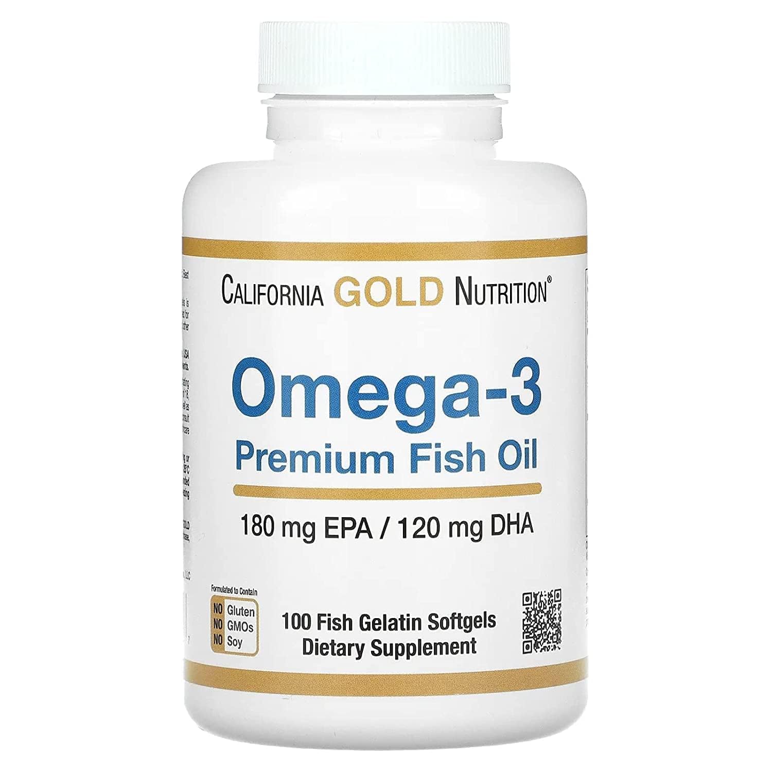 California Gold Nutrition Omega 3 Premium Fish Oil