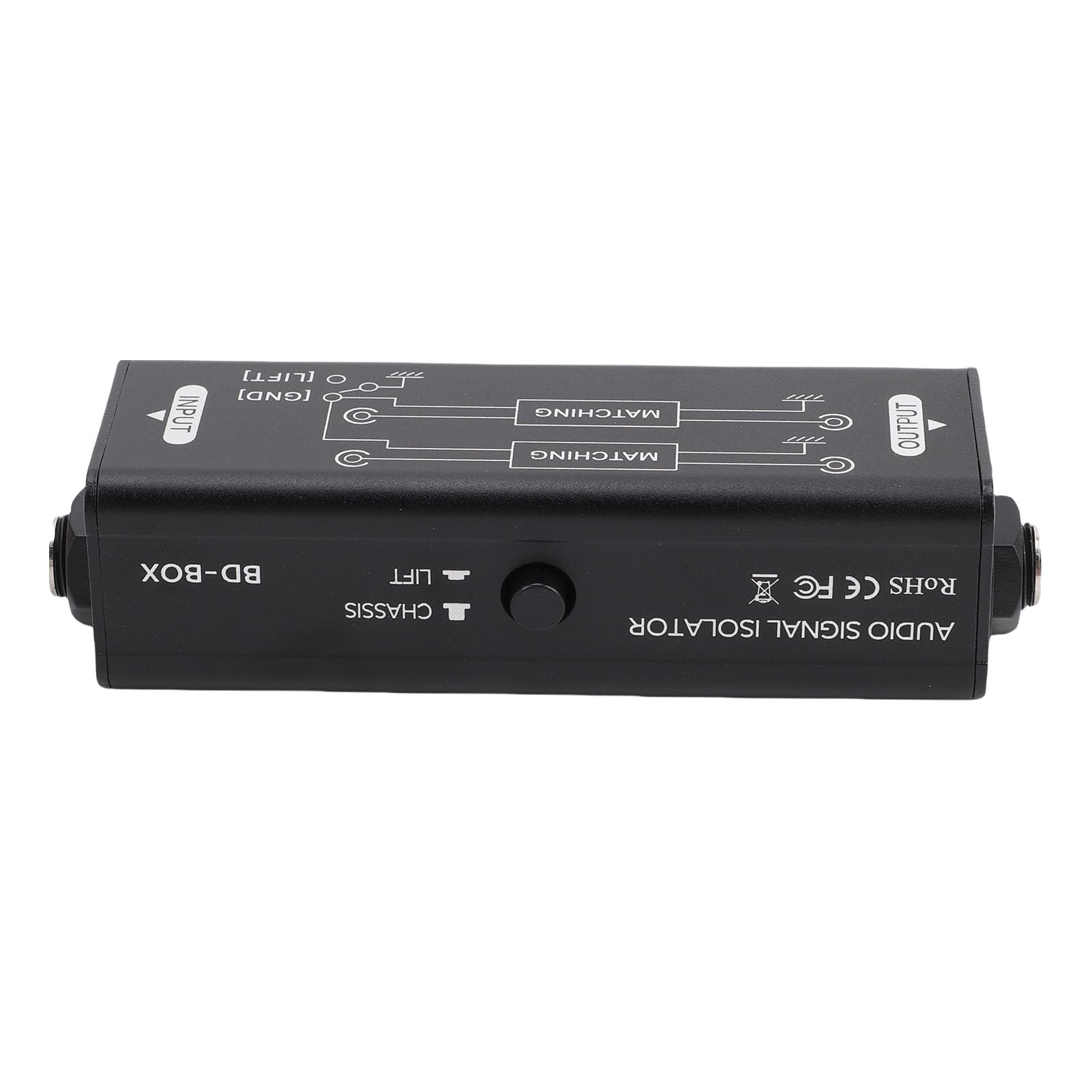 Pasywny Izolator Dźwięku Eliminator Eliminator, Izolator Aluminium Aluminium Aluminium XLR dla Domowego Systemu Stereo, Głośnik, Samochodowe, Zestaw Samochodowy
