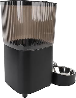 Pongnas Pet Food Dispenser with 1080P HD Camera Timed Quantitative Auto Feeding Two Way Remote Monitoring Dispensing Compatible with Cats and Small Dogs