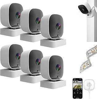 Crystal-Clear 2K Security Camera with Color Night Vision, Two Way Audio Real time Response, 2.4G WiFi Indoor HD Camera, 24/7 Recording & Smart Alerts, for Home Yard Garden Farm (2)