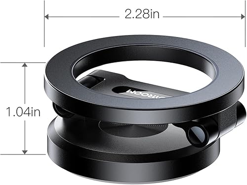 Miniatura 9 de JOYROOM Magsafe - Soporte de teléfono magnético de 360 con rotación de 360 para automóvil, imanes fuertes, soporte de teléfono manos libres, soporte