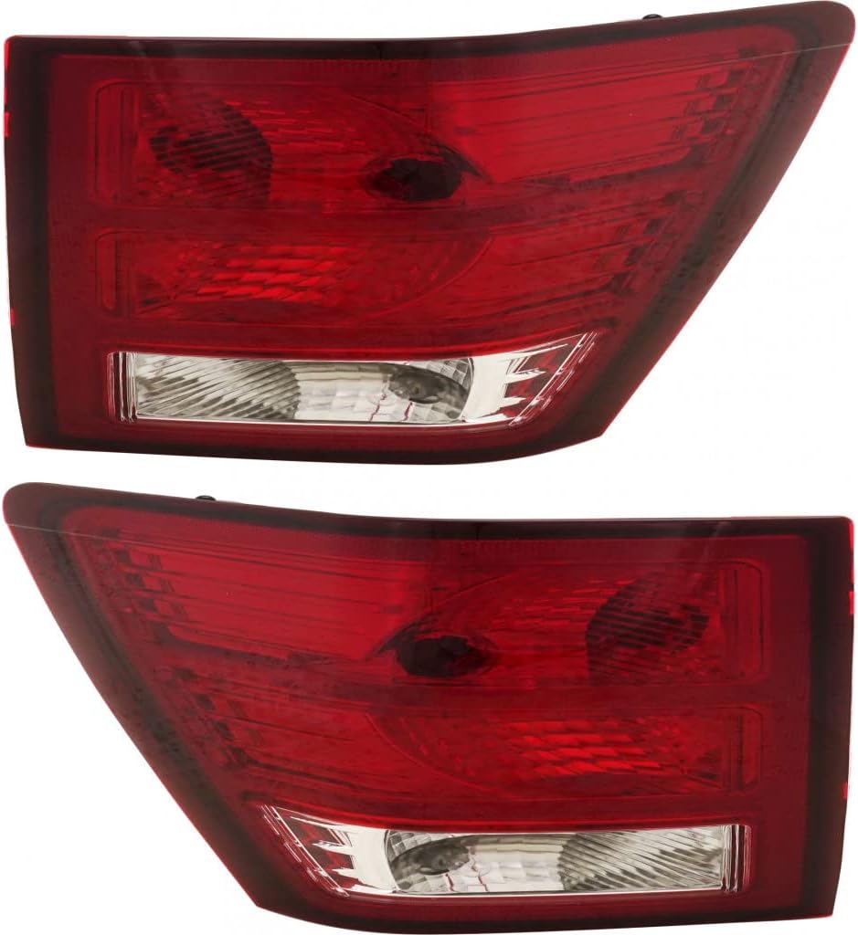 KarParts360 For Jeep Grand Cherokee Tail Light Assembly 2007 2009 2010 Passenger Side w/Bulbs CH2801172