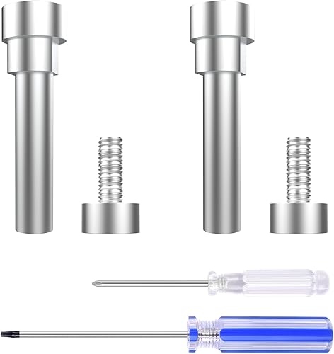 Miniatura 7 de Piezas de tornillos de bisagra QC45 de repuesto, accesorios compatibles con auriculares Bose QuietComfort 35 IIQC35 IQC45QC25 con 2 destornilladores