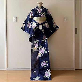 超美品　綿　現代浴衣　浴衣　着物　夏物　156　 紅梅　焦茶　赤茶　シック　紅梅 deae74ebf71e8cdfc1959fcac76825