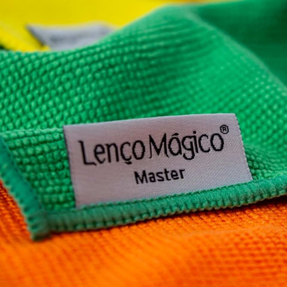 Kit 3 Lenço Mágico Master Microfibra Limpeza Óculos Grau Solar Lentes Telas Celular 15x15 320g Alta Absorção Macio Lavável Reutilizável Ótica