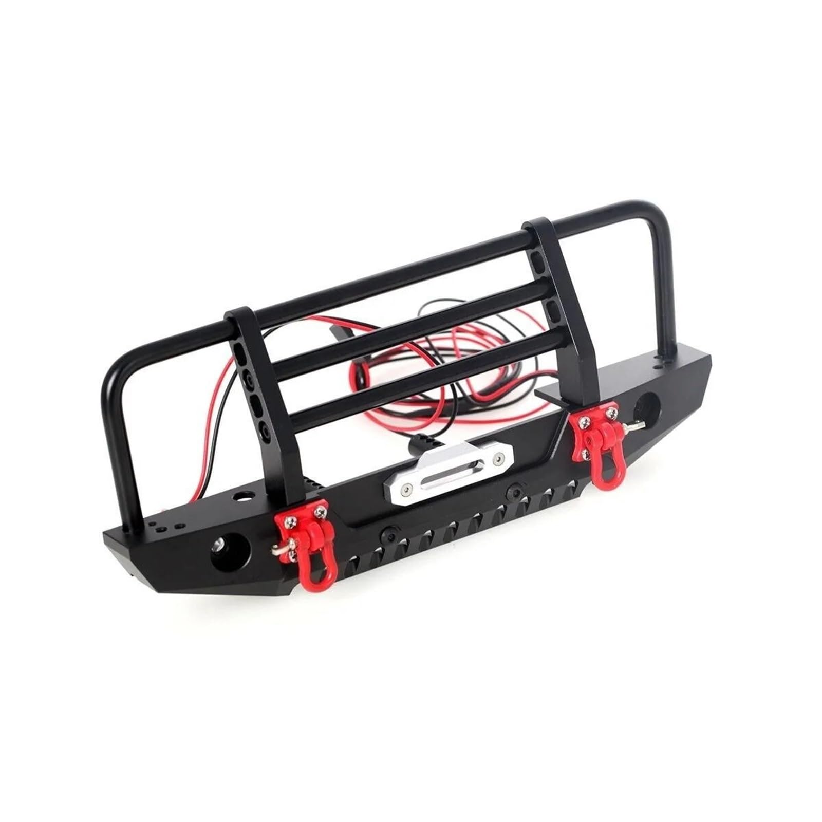 Per Traxxas Per TRX4 Per TRX6 Per Axial Per SCX10 II III Gen8 Gen9 1/10 Paraurti Anteriore Alluminio RC Crawler Aggiornamenti Parti Componenti RC Ricambi Modellismo