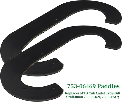 Miniatura 3 de 753-06469 Kit de paleta con placa de afeitado 731-08171 954-04050A Correa de transmisión de barrena 570682 Bombilla de cebador Sustituye Craftsman