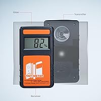 Vista 7 de Medidor de tinte de ventana, lector de tinte de ventana, 100% VLT probador de transmisión de luz visual, transmisor de medición continua y medidor