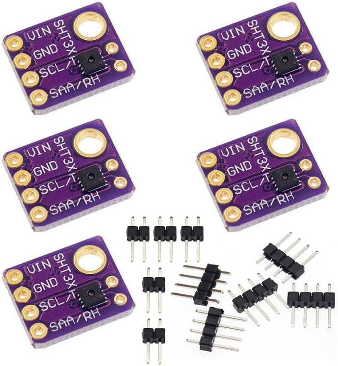 Sht45 Module 5 unidades GY-SHT30-D GY-SHT31 SHT35 SHT40 SHT41 SHT45 SHT31-D ...