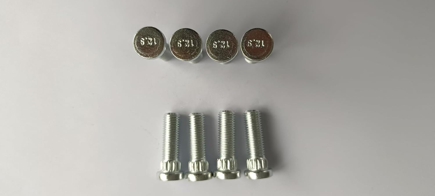 Front Rear Wheel Studs 250300055 Replacement for Can-am Defender Traxter HD5 HD7 HD8 HD9 HD10 Maverick Trail Sport 800 1000 Commander Outlander Renegade ATV