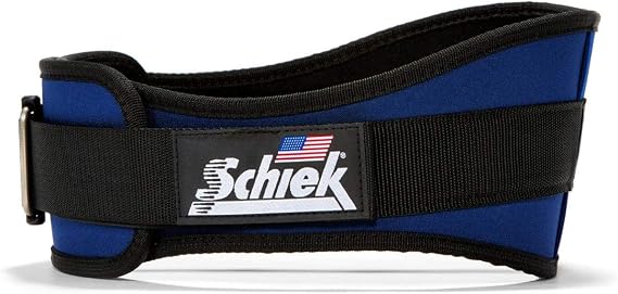 Schiek Sports Model 2006 Nylon 6" Weight Lifting Belt - XS - Navy Blue