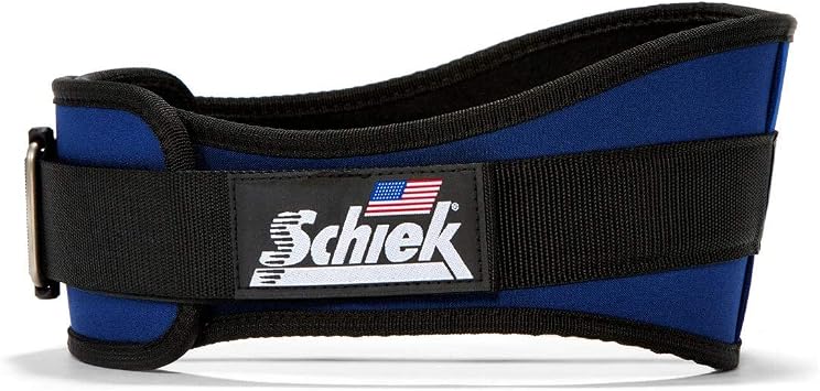 Schiek Sports Model 2006 Nylon 6" Weight Lifting Belt - XS - Navy Blue