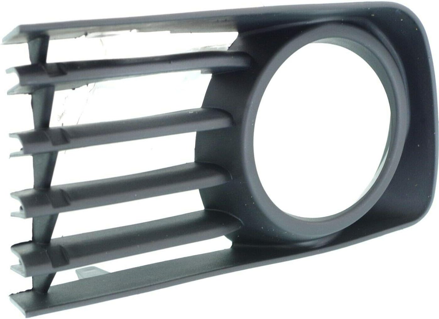 DAT AUTO PARTS Front Left Driver Side Fog Light Bumper Cover Grille Replacement For 2004-2009 Toyota Prius Matte-Black Textured Made of Plastic TO1038118 5311347030