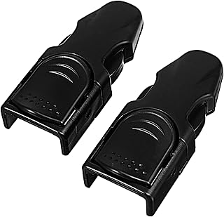 INOOMP 2pcs Fin Buckle Hasp Dive Fins Swim Fins Diving Fin Buckle Buckle Snap Clips Backpack Buckles Diving Fin Buckles Snorkeling Flipper Accessories Swimming Fin Buckles Black Component