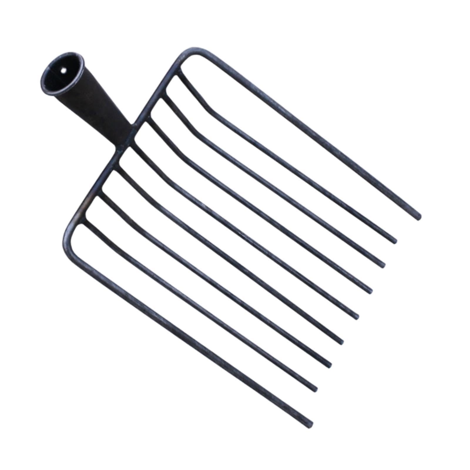 F Fityle Outil de Fourche remplacer la tête Jardin Accessoire, 9 Dents