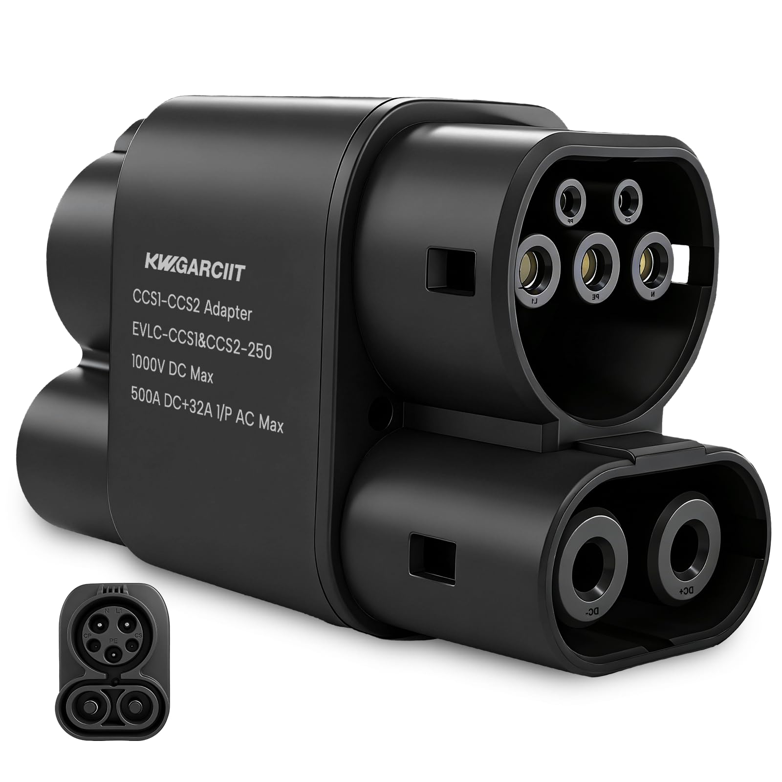 Photo 1 of KWGARCIIT CCS1 to CCS2 EV Adapter, 500A 1000V