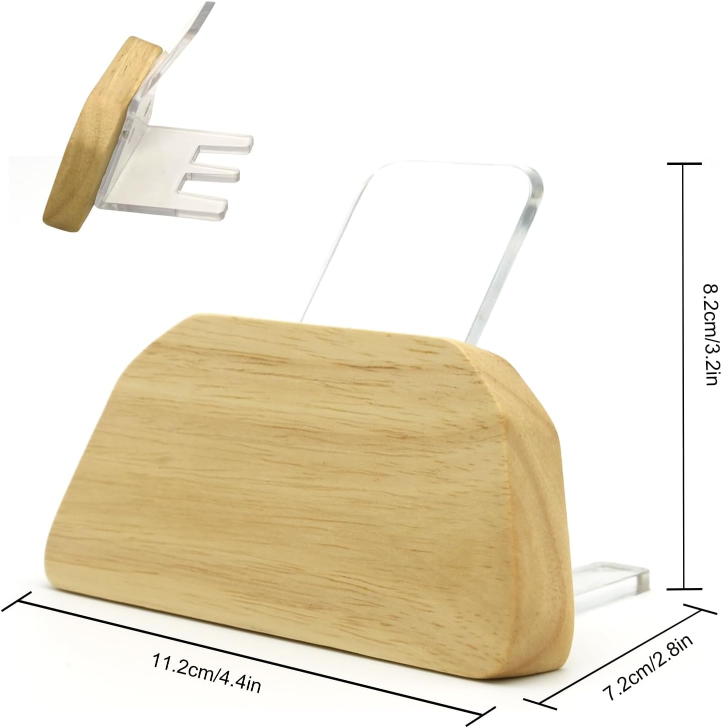 Solid wood gamepad stand, game equipment, controller stand, suitable for Xbox, PS4, PS5, is a good helper for organizing gamepads on the desk, and also the best gift for your son, husband, boyfriend - Image 7