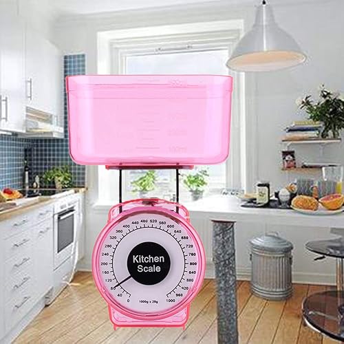 Miniatura 2 de Pequeña cocina mecánica de la escala de la báscula de la cocina para pesar los colores fáciles de usar de la báscula de la
