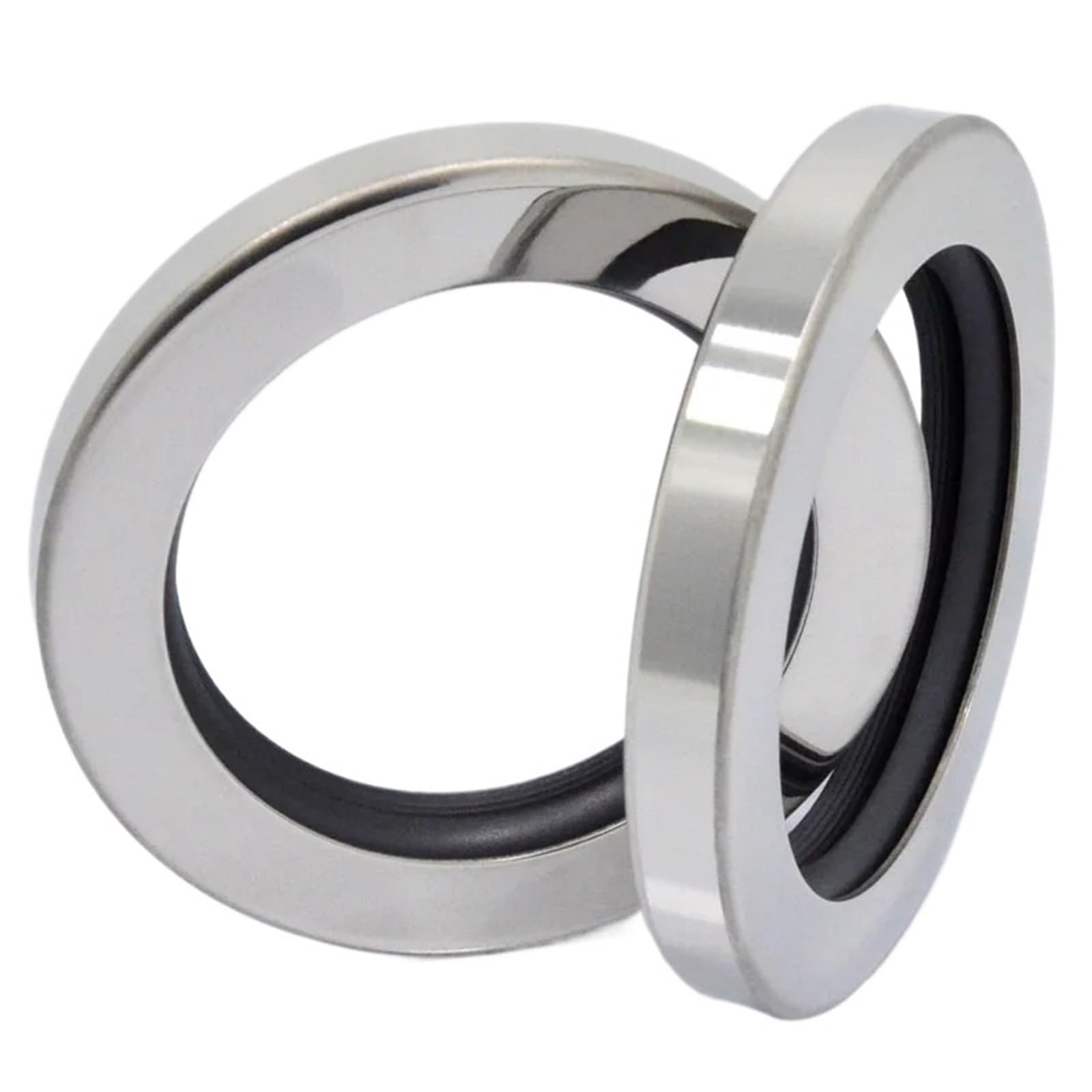 1pc 40 * 62 * 10 Lip Oil Seal Housing Single Lip and Dual Lip Screw Air Compressor Spare Parts(40x62x10 CSLBDBK)