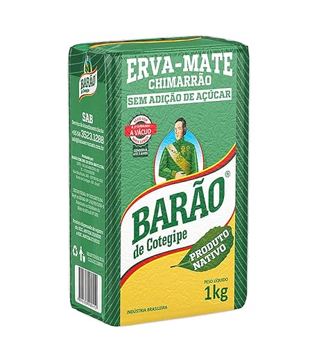 Miniatura 3 de Barão de Cotegipe Yerba Mate - Erva Mate Chimarrão Caliente o Frío - Té helado Tereré Sabores Afrutados 2.2Lb 2.2 lbs (Nativa, Paquete de 2)