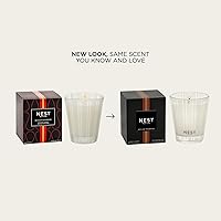 Vista 2 de NEST New York Vela clásica perfumada, mandarina siciliana, 8.1 onzas, tiempo de combustión de hasta 60 horas, recipiente de vidrio reutilizable