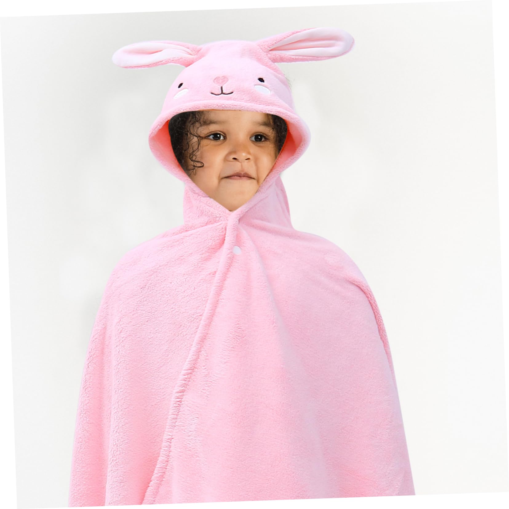 Serviette à Capuche Garçon Fille Motif Animal Douillet et Confortable Cape de Bain Garçon Fille Peignoir Éponge Absorbante et Chaude Lavable et