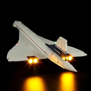 N/A Light Kit Compatible with Lego- 10318 Concorde