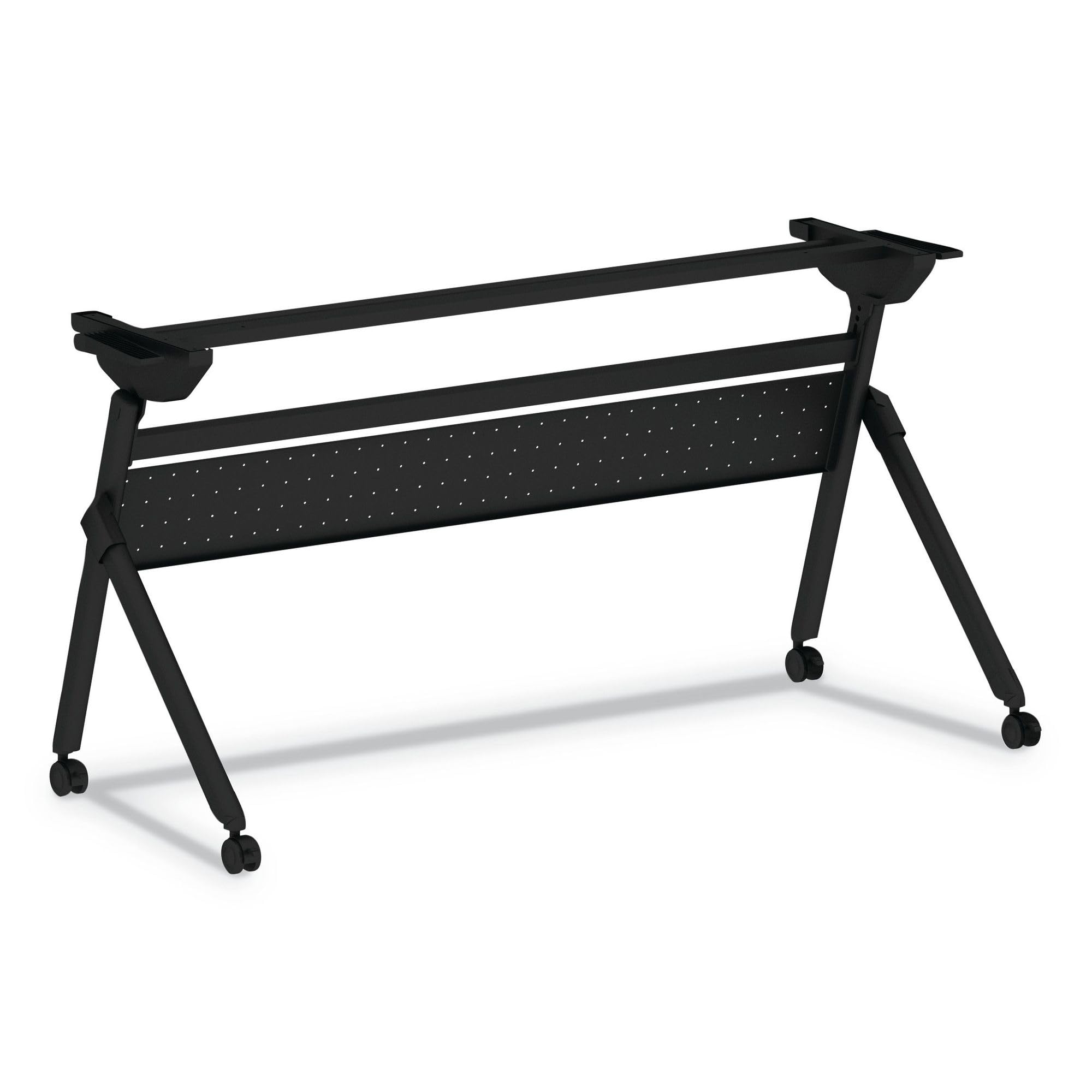 Flip and Nest Table Base by Alera – Alloy Steel, Black, Model ALEVA7276BK