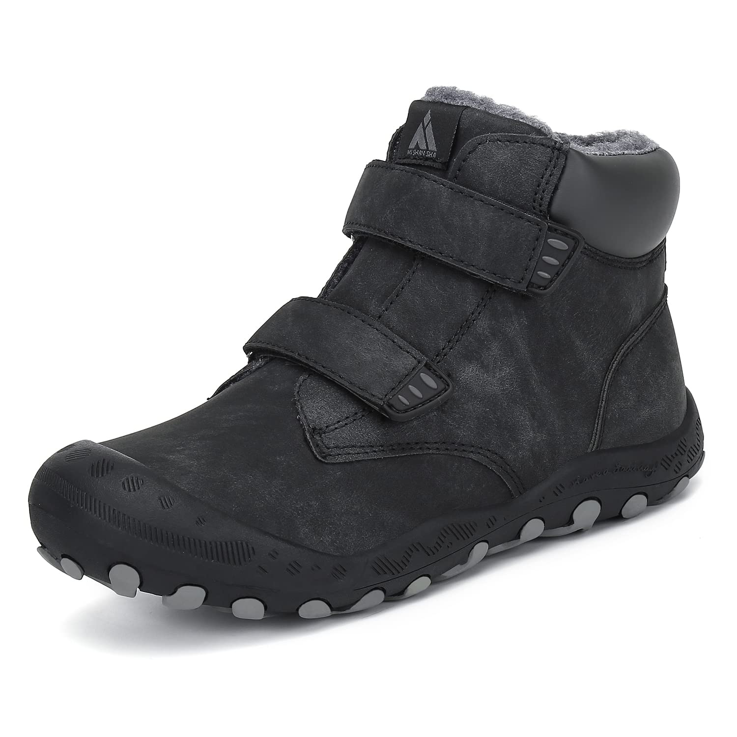 Mishansha Kids Hiking Boots Toddler Girls Boys Hiking Shoes Water-Resistant Anti-Collision Non-Slip Athletic Outdoor Trekking Boots — view 44