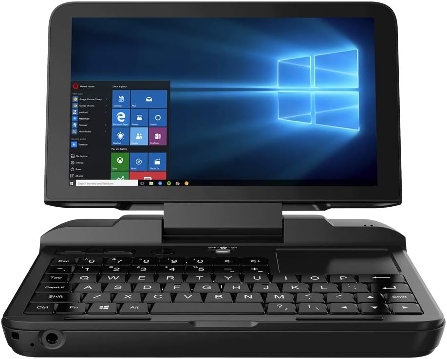 Pepisky MicroPC Micro PC Pocket Mini laptop PC 6 Inch Intel N4120 Windows 10 PRO 8GB RAM 256GB ROM Computer Notebook 2.4G / 5G WiFi BT4.2 1000M LAN