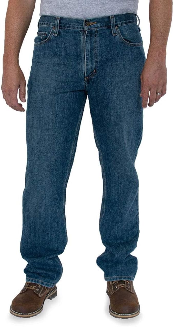Carhartt Jeans Holter da uomo vestibilità comoda : Amazon.it: Abbigliamento