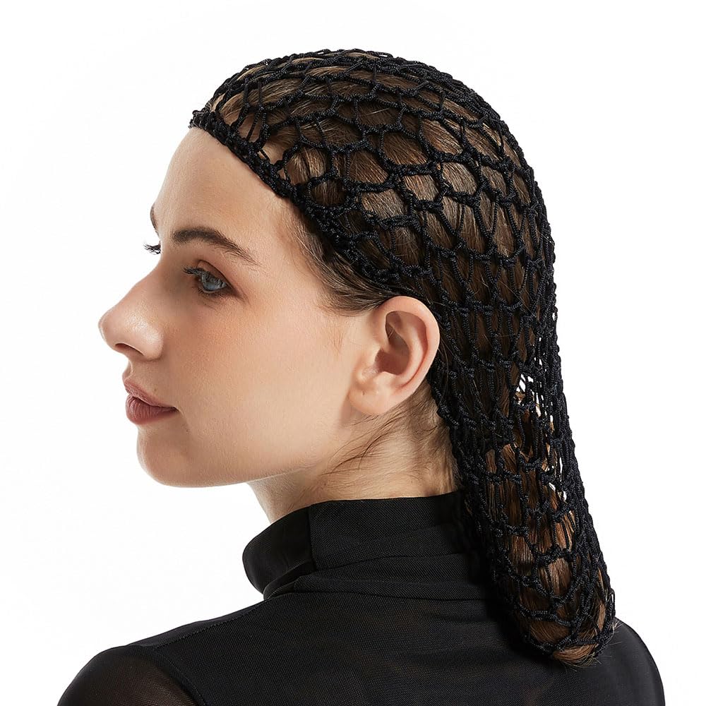 Rete per capelli all'uncinetto, per dormire, da donna, per dormire e dormire