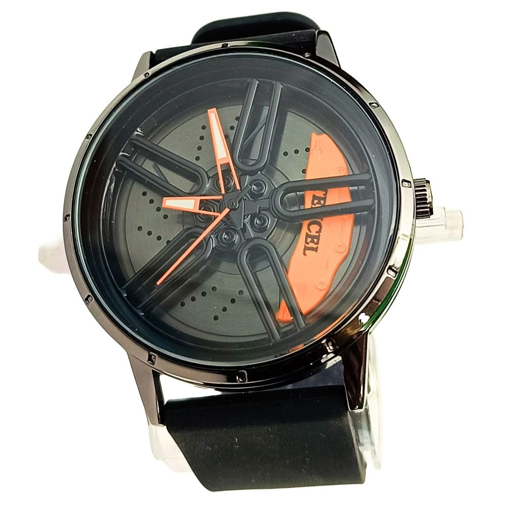 Stylish Watch with Rolling Wheels | Unique Watch for Men & Women | Sleek and Modern Design | Durable & Comfortable Strap (B0DHNXS16C) Amazon Price History, Amazon Price Tracker