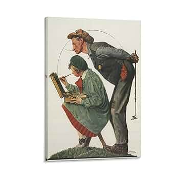 Amazon.co.jp: Norman Rockwell ノーマンロックウェル絵画