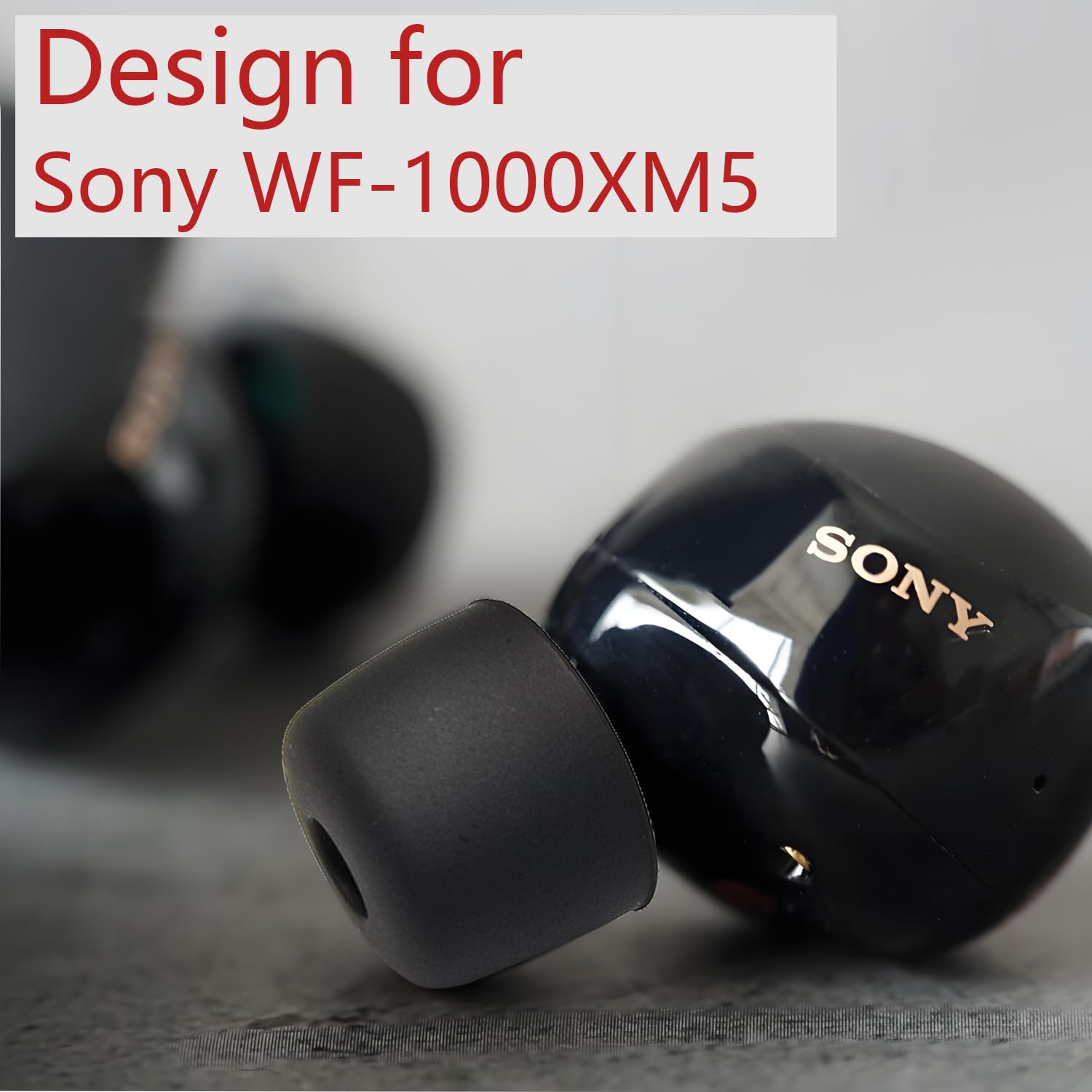 Amazon | Sony WF-1000XM5 (L/M/S/XS)用シリコンイヤーチップ 4組 交換