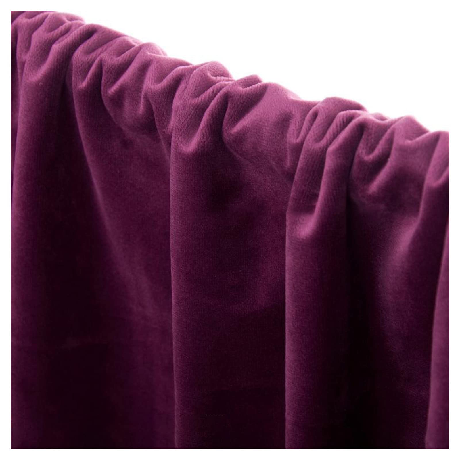 FBITE High Grade Fabric, Fabric Matte Dutch Fabric Used for Sofa Curtain Tablecloth Clothing Sold by The Meter/Eplant Violet