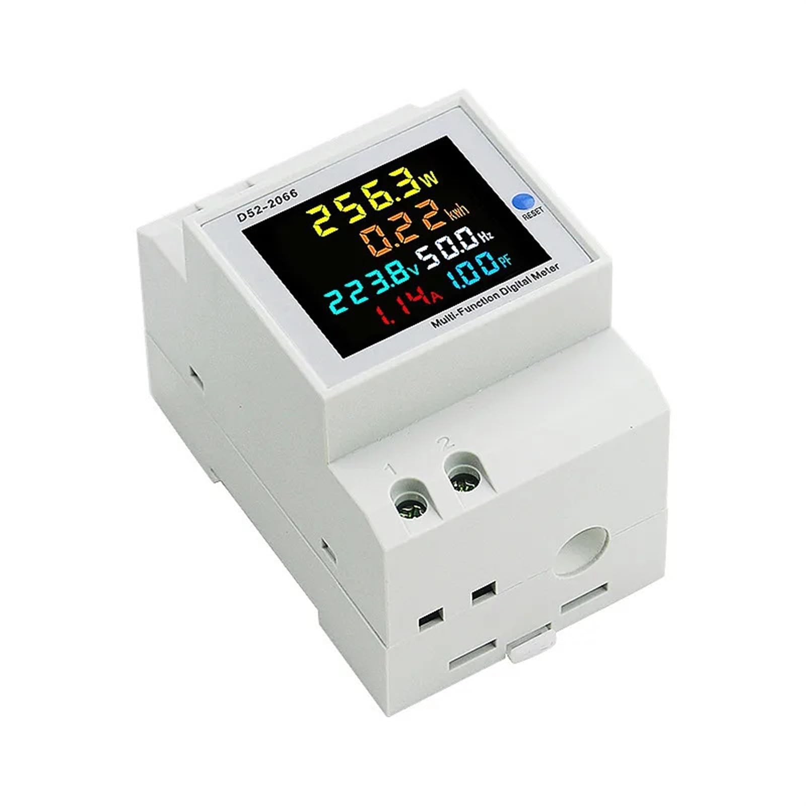 Smart AMP 100A moniteur de tension CA multifonction pour tableau électrique - 7