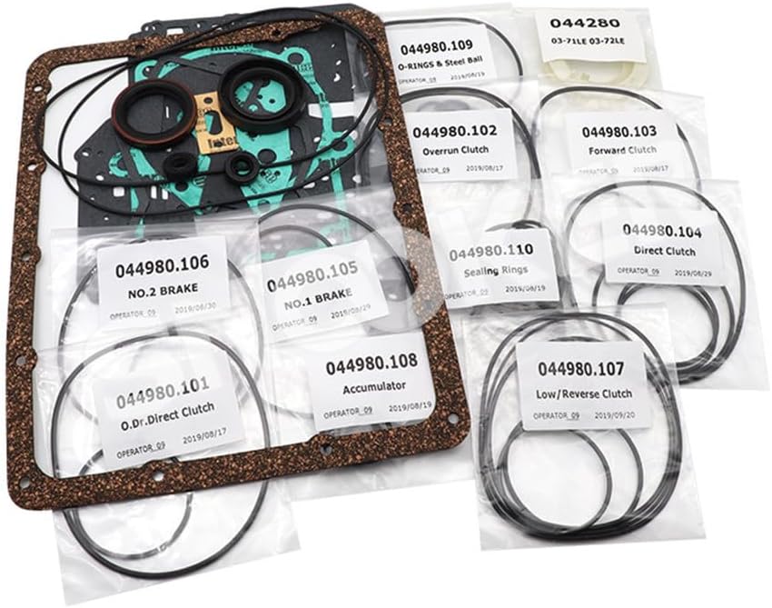 03-72LE Auto Transmission Master Rebuild Repair Kit Seal Ring Fits for Lexu*s Suzu*ki