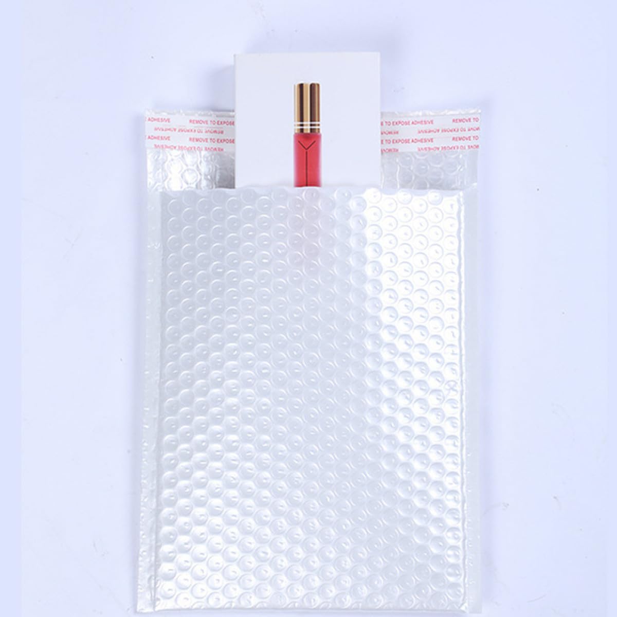 Homoyoyo 50 Buste Imbottite Pluriball Bianco 50Pezzi Buste Postali Autoadesive in PE Antishock per Spedizioni Protette e Impiego nei Negozi