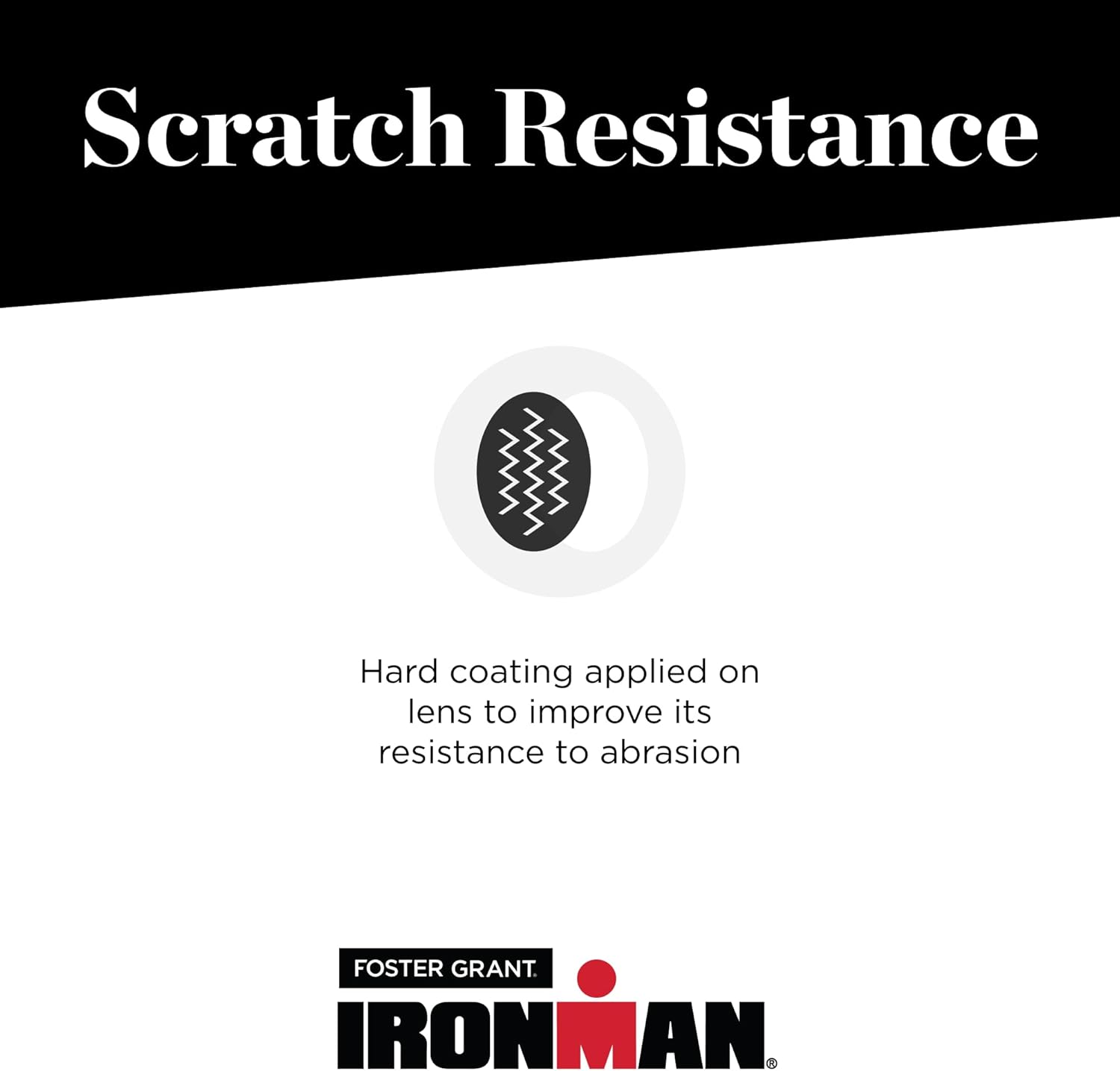 Ironman Men's Relentless Wrap Sunglasses, Matte Black, 63 mm - Image 6