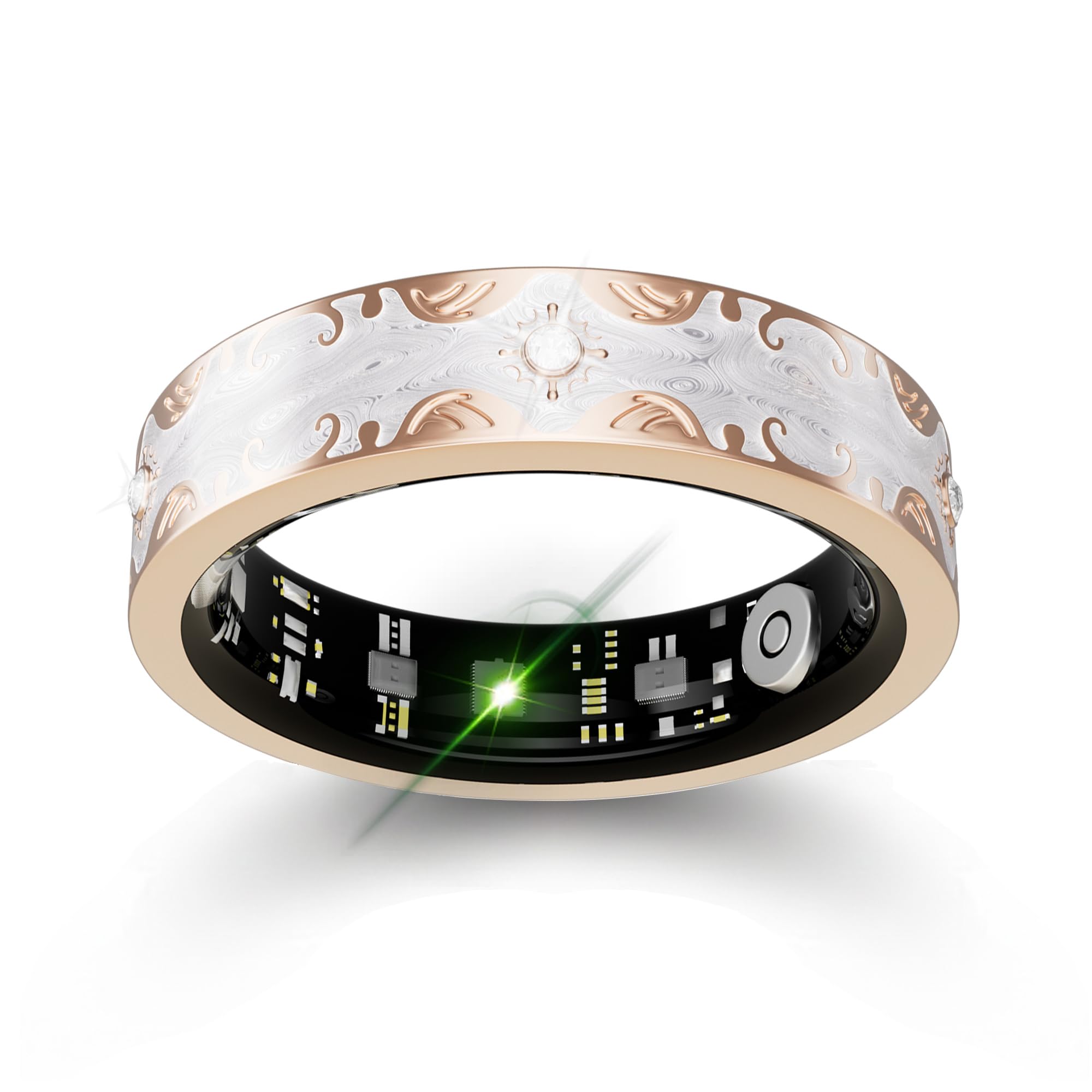 Photo 1 of GINIXPIONE Smart Ring White