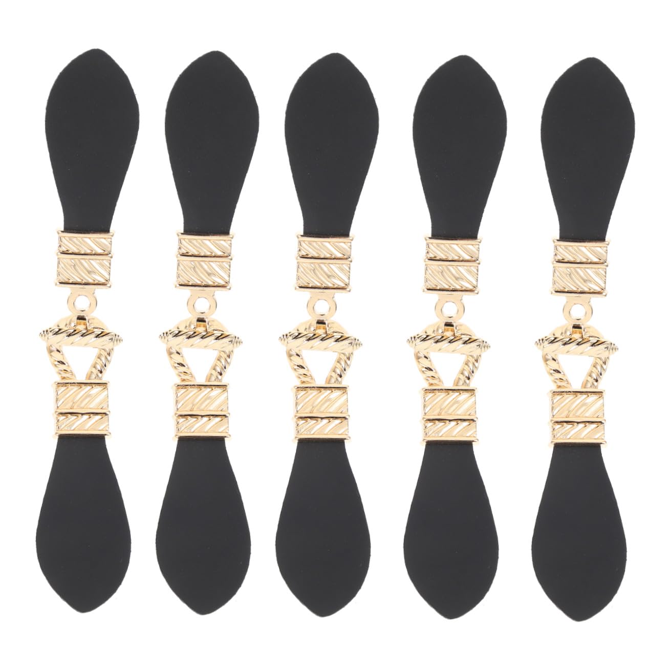 NUOBESTY 15paia Fibbia Pu Per Cinture e Cappotti Di Chiusure Per Abbigliamento Pelle Sintetica Accessori Per e Chiusura Per Cappotto e Giacca Design Semplice e Resistente Elegante