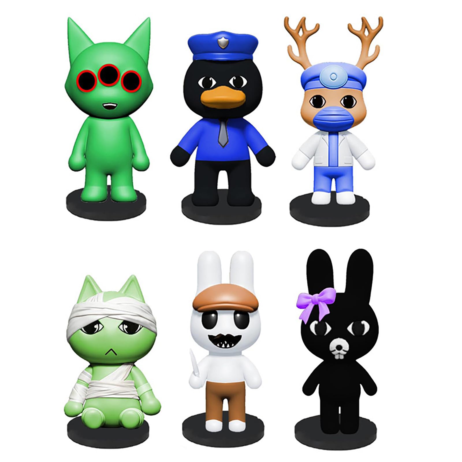 Animal Hospital Figures (6)