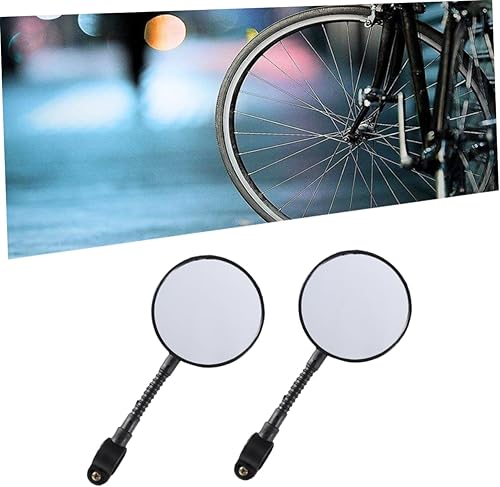 Vista 6 de Kisangel 1pc espejo retrovisor accesorios bicicleta eléctrica casco de cristal