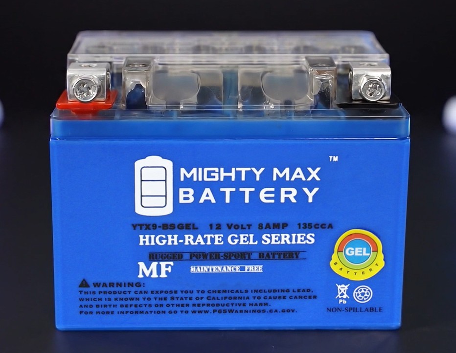 Amazon.com: Mighty Max Battery YTX9-BS Gel Battery Replaces PTX9BS