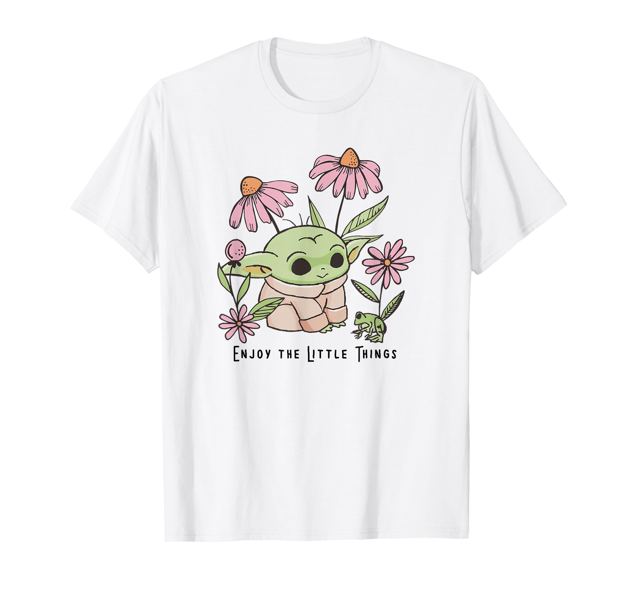 The Mandalorian Grogu Enjoy The Little Things T-Shirt