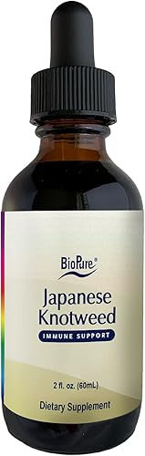 BioPure Tintura de hierbas de Knotweed japonesa Potente extracto botánico rico en polifenoles, incluido el resveratrol para apoyar la función
